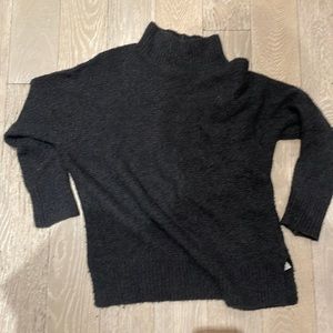 Grey turtleneck